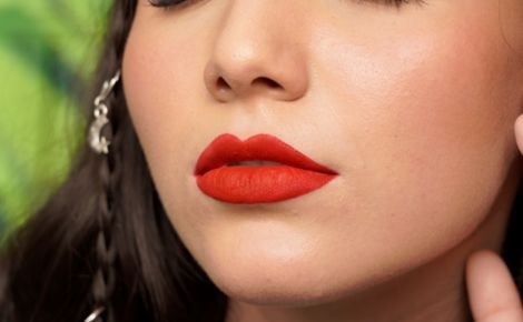 labios maquillados